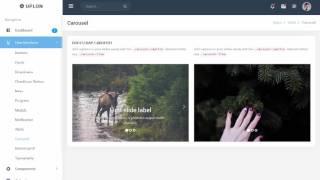 Uplon - Responsive Bootstrap 4 Web App Kit - Site Templates Download