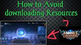 How to Fix | avoid mobile Legends downloading resources