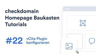 #22 vCita Plugin konfigurieren | checkdomain Homepage Baukasten