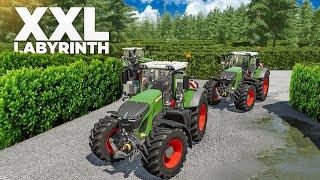 Traktor-Chaos im XXL-Labyrinth! Wo ist das Ziel? | LS22 Challengers #7 | Farming Simulator 22