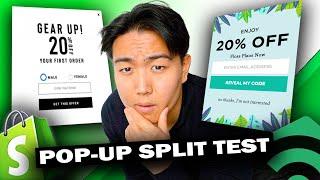 Klaviyo Tutorial: How to Split Test Klaviyo Pop-Ups to Increase Your Website Email Capture