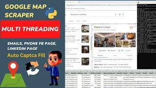 Google Maps Data Scraping With Emails by Python| How To Extract Google Map Data With Emails