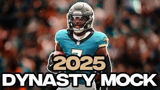 A 2025 Dynasty Football Start-Up Mock Draft (with Rookies!)