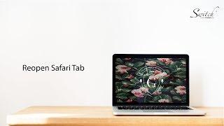 Reopen Safari Tabs on Mac