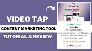 Video Tap Tutorial & Review 2024 | Best Appsumo Lifetime Deal | Saas LTD Hunter