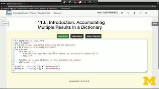 Dictionary Accumulation - Python Functions, Files, and Dictionaries