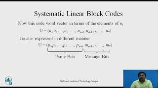 Systematic Linear Block Codes