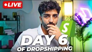 Day 6: We did something wrong... | Live Dropshipping Store Setup