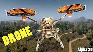 All You Need To Know About The Robot Drone! - 7 Days To Die Alpha 20