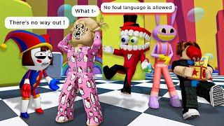 THE AMAZING DIGITAL CIRCUS: POMNI & JAX DOOR FINDING  Roblox Brookhaven  RP - Funny Moments