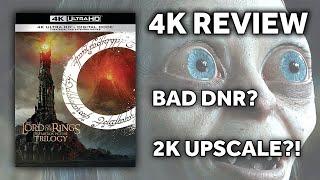 LORD OF THE RINGS TRILOGY 4K UHD BLU-RAY REVIEW - Bad 4K DNR and a 2K UPSCALE? Screencaps Comparison