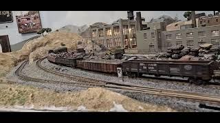 N Scale Albuquerque Carnuel & Tijeras RR 4 Layout Update 119