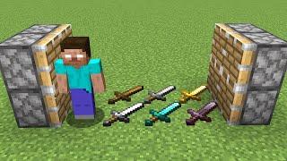 herobrine + all swords = ???