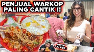 CANTIK BANGET!! PENJUAL WARKOP TERCANTIK BIKIN SALFOK MULU..