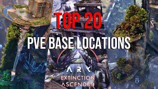 TOP 20 PVE Base Locations | Extinction | ARK: Survival Ascended