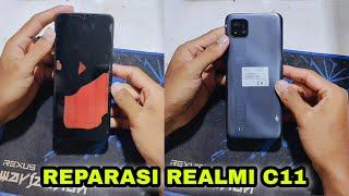 Reparasi Realme C11 {Ganti Full Set LCD Touchscreen}