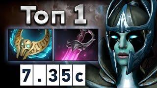 Топ 1 ранг на Фантомке с крутой сборкой, топовая дота! - Watson Phantom Assassin 7.35 DOTA 2