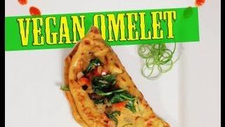 Vegan Omelet - Cooking with The Vegan Zombie