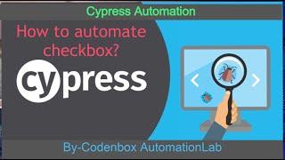 Checkbox: How to automate checkbox in Cypress?