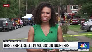 ‘Worst nightmare': Woman, 2 children found dead after Woodbridge house fire | NBC4 Washington