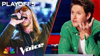 Ross Clayton Performs U2's "With or Without You" | The Voice Playoffs | NBC