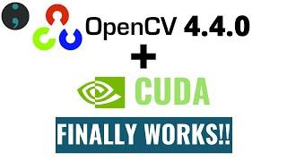 Build and Install OpenCV With CUDA (GPU) Support on Windows 10