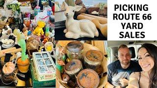 Picking Route 66 Yard Sales with Philly Phlipper! Shopping Yard Sales for a Profit!