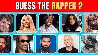 Guess The Rapper in 5 Seconds  | Ultimate Rap Quiz