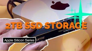 How To Add Extra 2TB SSD Storage to Your [Apple Silicon Mac]