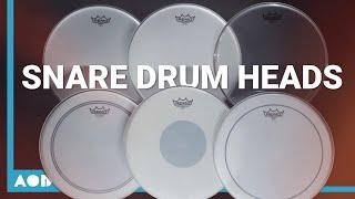 Snare Drumhead Comparison | Finding Your Own Drum Sound