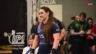 Highlights of the Women 84kg class at 2024 IPF World Classic Powerlifting Championships in Lithuania