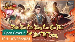 Game Lậu Mobile - Võ Lâm Xưng Bá - JX1 Adr/ios - Open Sever 2 - 19H - 07/08/2024 - Free Code VIP