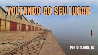 Área inundadas sendo recuperadas em Porto Alegre, tempo firme e Guaíba baixando - 08/06/2024