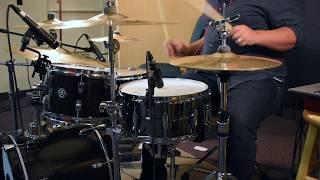 Ludwig Break Beats W/ Black Beauty Snare in action by Steve Suarez