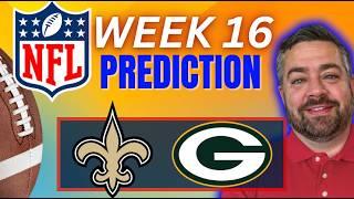 Green Bay Packers vs New Orleans Saints Free Picks | NFL Week 16 Monday Night Football Predictions