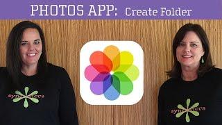 iPhone / iPad Photos App - Create Folders