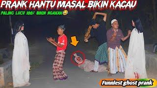 Prank Kuntilanak Massal Bikin Kacau || Paling Lucu 100% Ngakak