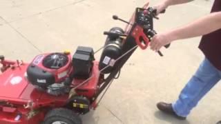 Worldlawn 28" Walk behind Mower Demo