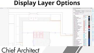 Using the Active Layer Display Options