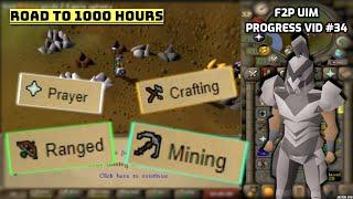 [osrs]F2P UIM Progress Vid #34 - ULTIMATE IRONMAN THINGS!!