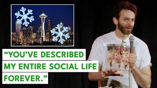 Seattle's Social Scene is Ice Cold | Gianmarco Soresi | Stand Up Comedy Crowd Work