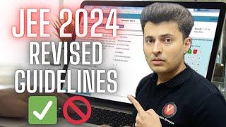 JEE Mains 2024 Watch this before you enter the hall  Revised guidelines by NTA & advisory ️