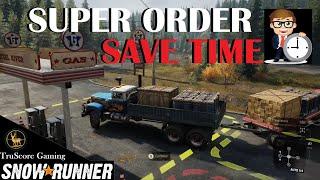 Super Order (New Michigan Contract) SnowRunner Best Method