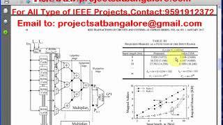 Weighted Partitioning for Fast Multiplierless Multiple-Constant Convolution Circuit | VLSI Projects