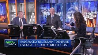 European gas prices will be volatile for the next year, says Italgas CEO