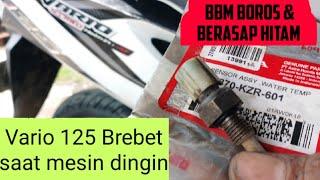 penyebab Vario 125 brebet saat mesin dingin