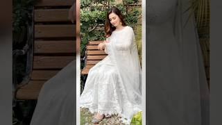 Pakistani actress in beautiful white dress#shorts#fashion