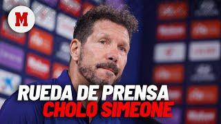 Rueda de prensa de Simeone I DIRECTO