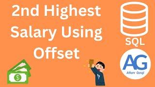 2nd highest salary using offset | 2nd highest salary