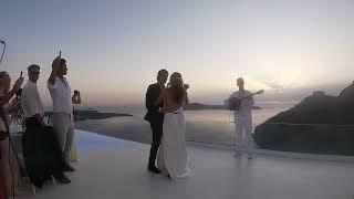 Wedding in santorini 2023/ ￼ Honey Love￼ Bouzouki: Ioannis Raptis